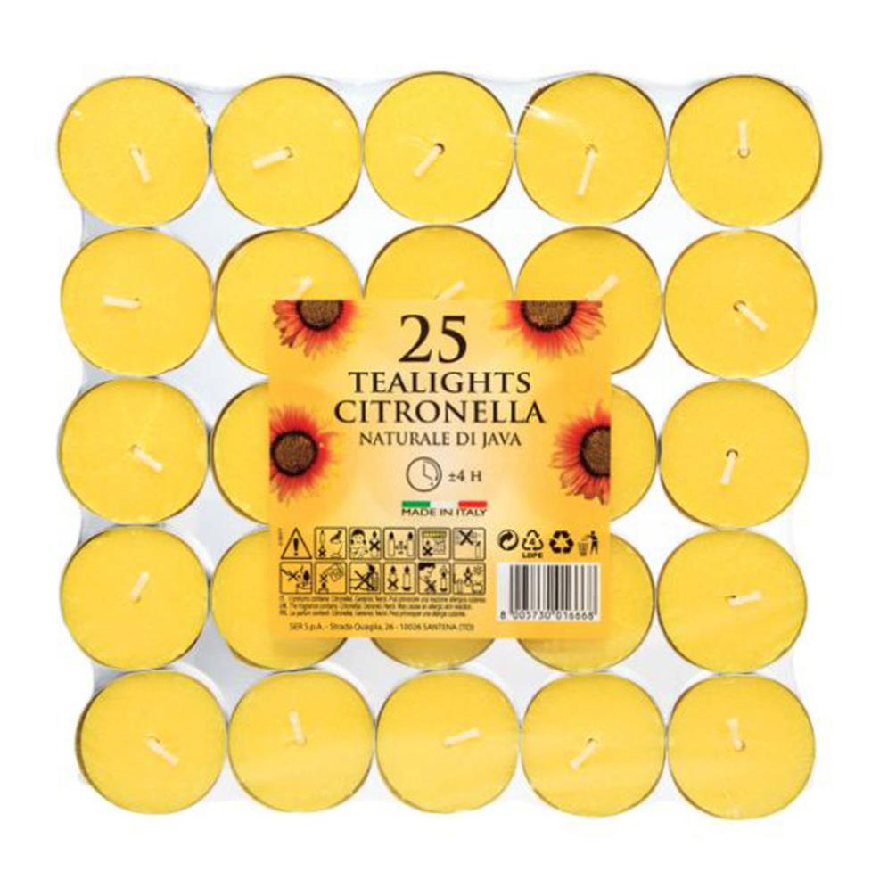 Price's Citronella Tealights Pack of 25 £2.69